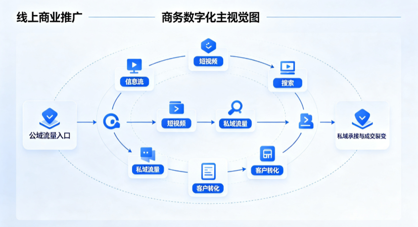 佛山线上商业推广怎么做？全域流量闭环搭建与低成本转化实战指南